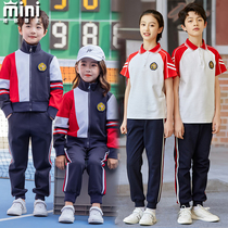 British Academy style school uniforms Long sleeve sports Primary School students spring and summer new childrens class uniforms teacher suits kindergarten uniforms