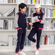 British Academy style childrens school uniforms primary school uniforms baseball uniforms baseball uniforms Spring and Autumn Winter new teacher suits kindergarten uniforms