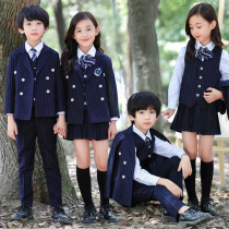 British Academy style suit school uniforms Primary School students Japanese Korean style uniform vest five sets autumn and winter new kindergarten Garden uniforms