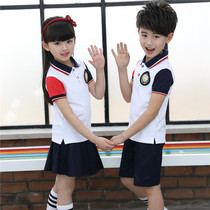 British Academy Wind Kindergarten Garden Uniform Summer New Primary and Secondary School Student Class Clothes Games Opening Ceremony Clothing