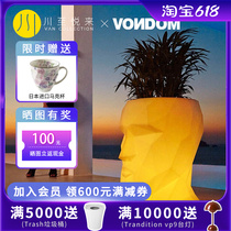 Sichuan to please come to Spain to import VONDOM ADAN modern vase personality creative home floor flower pots