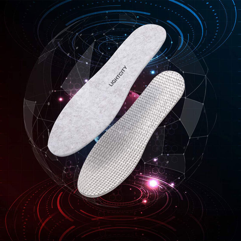 量橙黑科技凝胶发热鞋垫3双吸汗透气不臭脚汗脚发热鞋垫