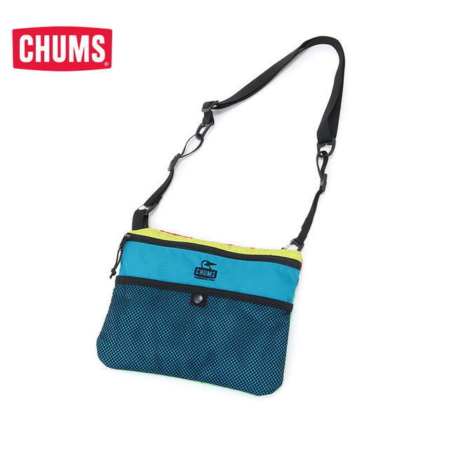 CHUMS Qiaqianiao ຖົງໃສ່ຜ້າກາງແຈ້ງ camping messenger bag casual versatile shoulder bag sport commuting men's bag CH60-3166