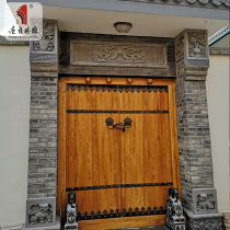 Tang language brick carving Antique brick Green brick line Background wall decoration side line Top line Shadow wall Photo wall decoration bat line