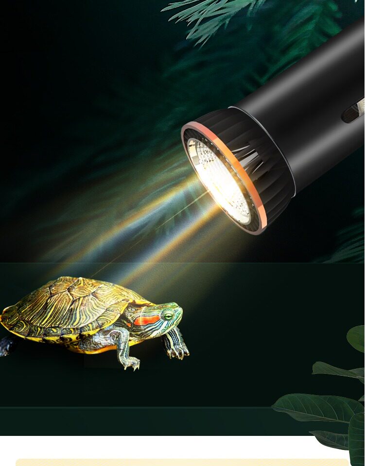 乌龟uvb晒背灯加热保温灯太阳灯爬宠加热龟缸灯保温菌灯