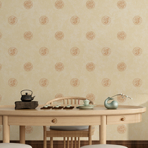 China Dragon Totem Tea Room Chinese Style Wallpaper Classical New Chinese Style Wallpaper Study Dining Waterproof Tea House Hotel