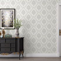 European 3D Stereo Embossed Wallpaper Luxury Luxury Home Bedroom Living Room Simple Large Floral Master Bedroom Nonwoven Wallpaper