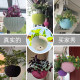 ອັດຕະໂນມັດດູດນ້ໍາ succulent ດອກ pot hanging basket hanging orchid hanging lazy creative plastic green radish basket ຫມໍ້ດອກໄມ້ຂະຫນາດໃຫຍ່ພິເສດ