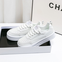 Small white shoes children 2021 New Big Head shoes spring and autumn summer ins tide spring autumn thick solo casual board shoes