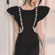 Small black dress women can usually wear light luxury niche high-end celebrities party dress skirt short dress Small black dress women can usually wear light luxury niche high-end celebrities party dress skirt short dress