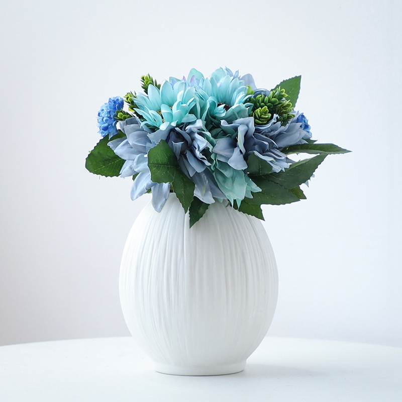 Nan sheng I and contracted white household act the role ofing is tasted ceramic vase simulation flowers, dried flowers, artificial flowers, flower arranging furnishing articles