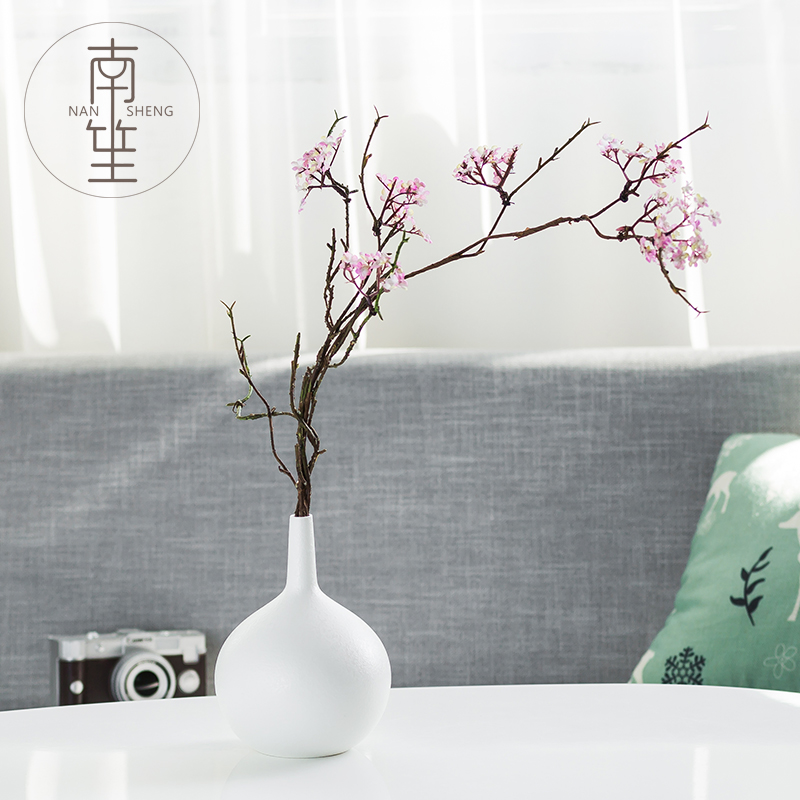 Nan sheng household act the role ofing is tasted simulation flowers, dried flowers, artificial flowers, ceramic vases, furnishing articles of TV bar face sitting room adornment