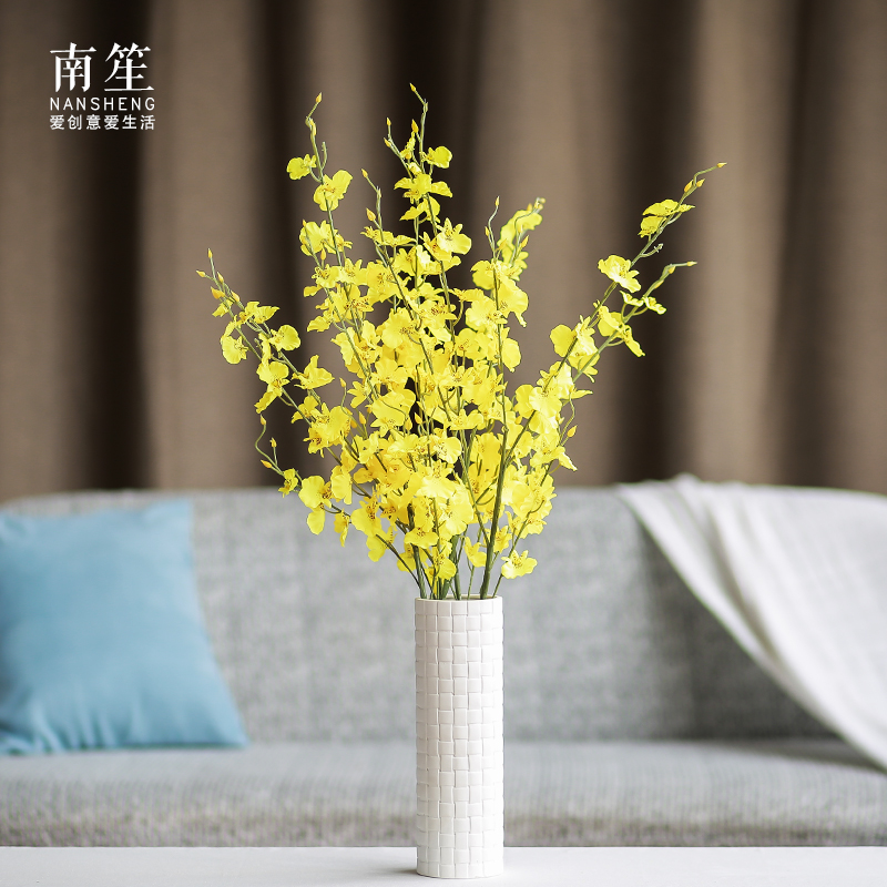 South sheng I and contracted ceramic vase simulation flowers, dried flowers, household act the role ofing is tasted mesa place flower art flower arranging