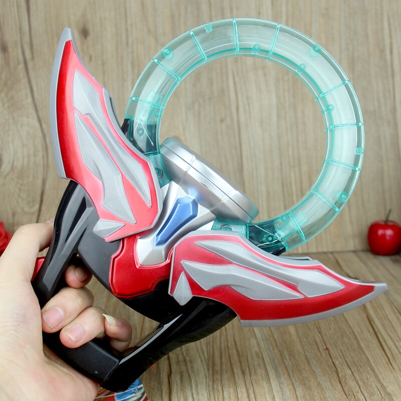 欧布奥特曼变身器 发声发光欧布黑暗圆环卡片奥特召唤器手环玩具_折