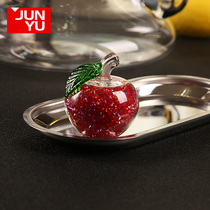 Crystal glass decanter dust plug household diamond dust cover wine plug gift customization