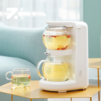 Automatic tea set lazy tea maker household glass tea breener high-grade teacup living room hospitality kung fu tea set