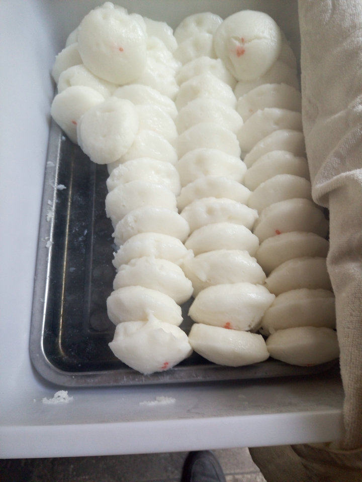 四川特产泸州白糕米粑 蒸糕泡粑白粑 米馒头10个传统糕点心糯米糕