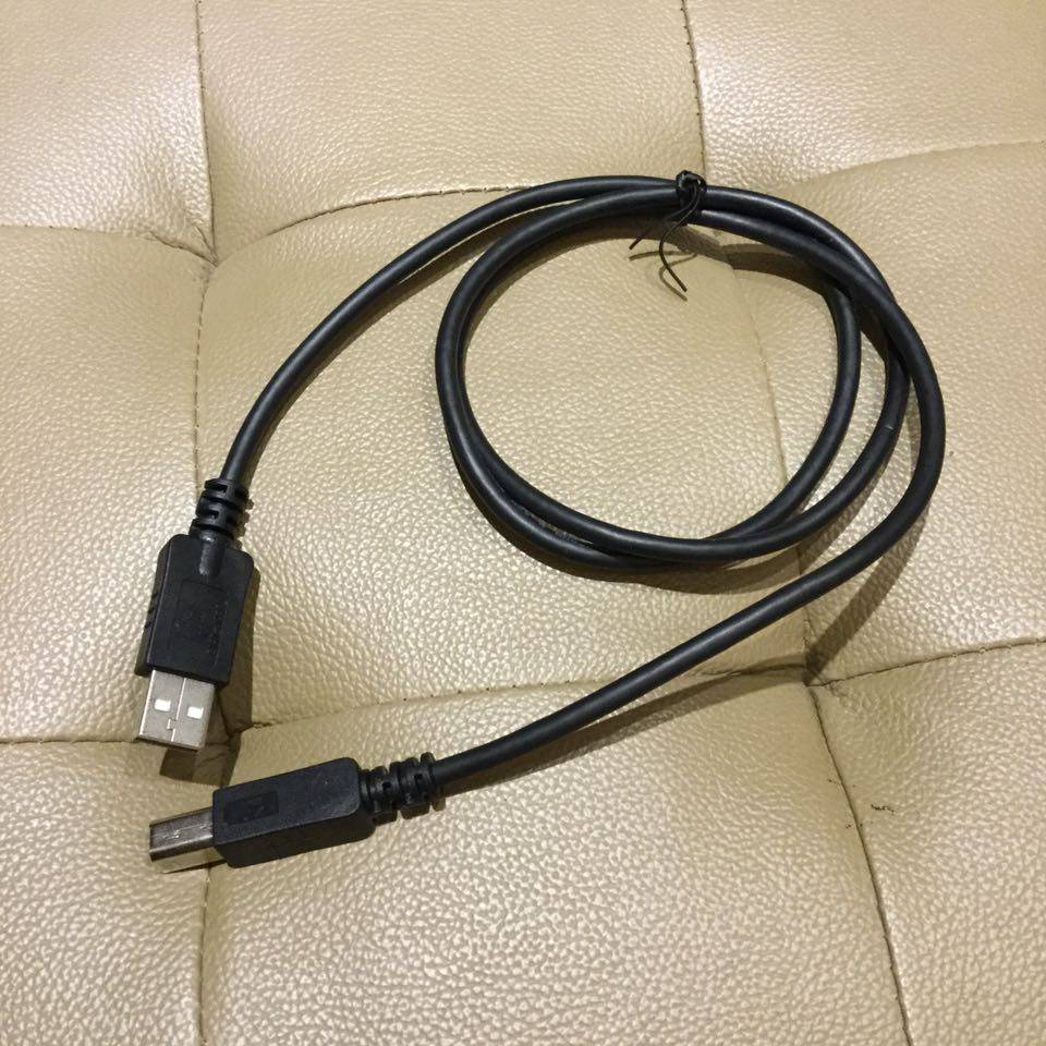 适用于hp/惠普usb打印机数据线 佳能惠普爱普生通用连接线 1米打