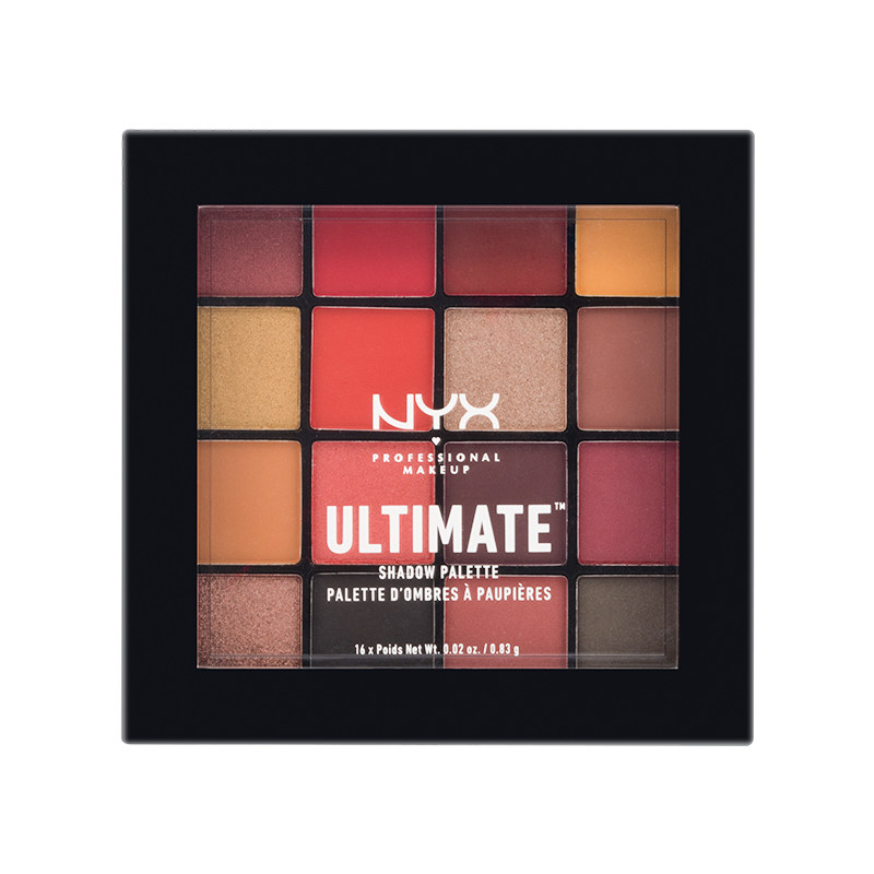 nyx16 color eye shadow disc ins super coloured makeup plate, flashing powder, sequins, 03 pearlescent, dumb and bright color official flagship store