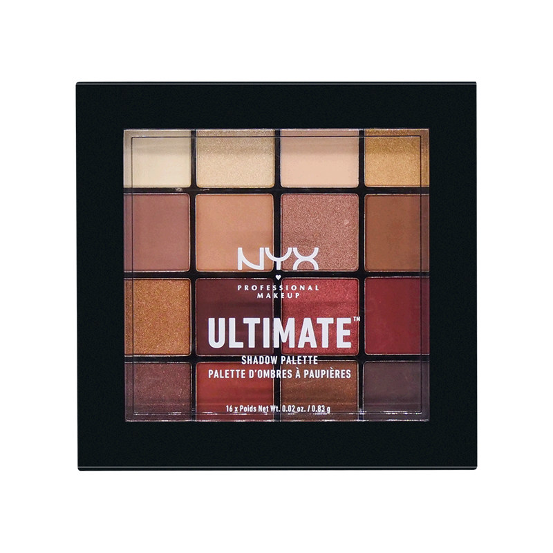 nyx16 color eye shadow disc ins super coloured makeup plate, flashing powder, sequins, 03 pearlescent, dumb and bright color official flagship store