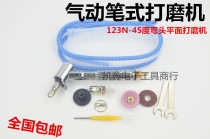 Taiwan Leehom 123N Pneumatic Grinding Pen 45 Degree Plane Grinding Machine Elbow Polishing Machine Pen Type Sand