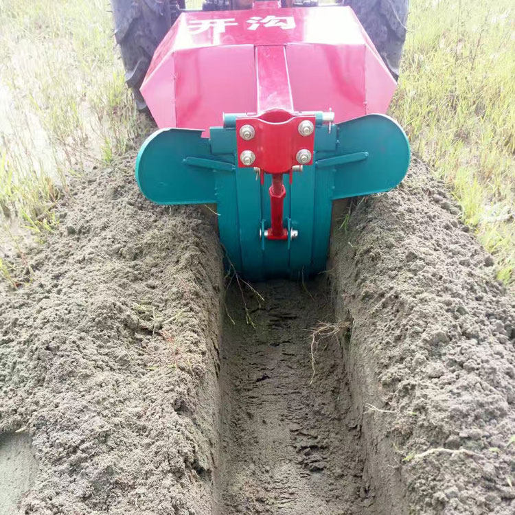 手扶拖拉机开沟器开沟机开沟施肥一体机器果园开沟施肥开沟回填机
