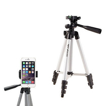 Tripod mobile phone live bracket clip tripod single Anti-outdoor digital camera portable selfida
