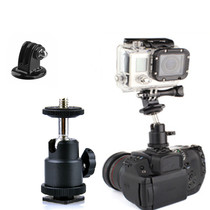 Suitable for gopro8 SLR hot shoe extension bracket pan tilt adapter monitor connection sports camera accessories