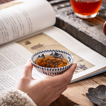 12 Zodiac kung fu tea cup building Master Cup Single Cup kiln tea set Cup single ceramic small tea cup