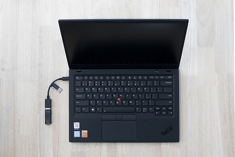thinkpad thinklife type c to usb3.0 adapter accessories 4x90q59481