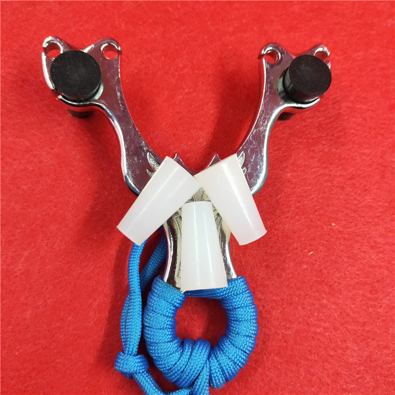 弹弓扁皮塞 竞技弹弓配件 传统弓可以改扁皮弓 现货15*10*25