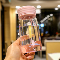 Korean version of super cute glass ins wind Sen series portable female cup student fresh household high temperature cup