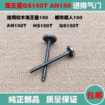 Suitable for Qingqi Suzuki urban Superman 150 Neptune QS150T AN150T valve combination intake and exhaust valve