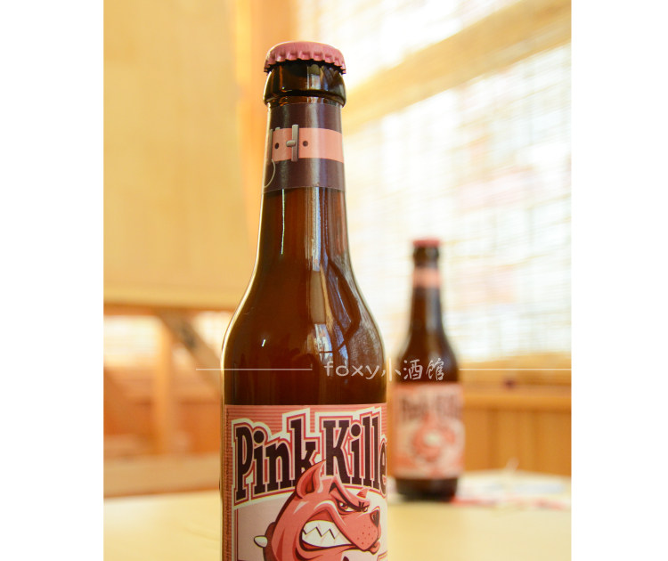 比利时进口精酿 pink killer粉红杀手葡萄柚果味啤酒250ml 杀手狗