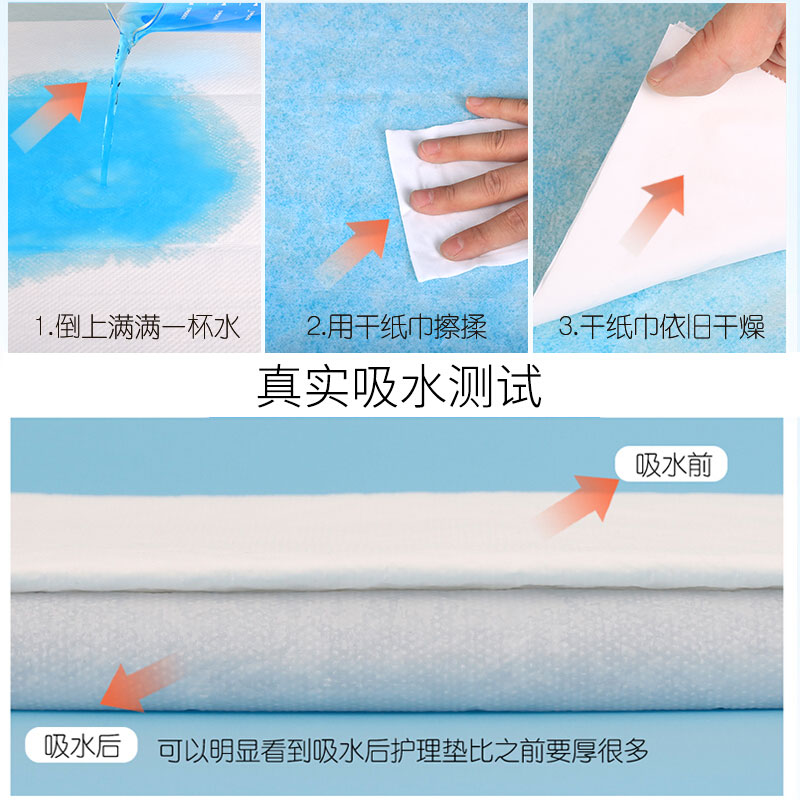 yongfukang nursing pads elderly non-wet diapers diapers 60*90l large size diapers