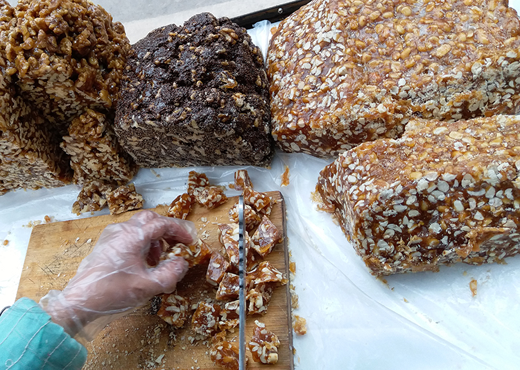 云南昭通镇雄特产 麻糖 麻汤 传统农家纯手工核桃味花生 味麦芽糖_双