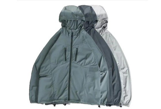 Bird's home! The same style for men and women! Outdoor couples' double-line grid elastic thin hooded sunscreen zipper jacket trendy
Bird's home! The same style for men and women! Outdoor couples' double-line grid elastic thin hooded sunscreen zipper jacket trendy