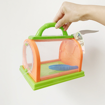 Childrens outdoor collector silkworm cage baby insect nature collection box toy