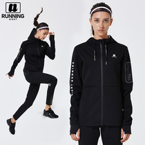 Sweat suit Womens suit Sweat sports fitness pants Sweat suit Running high waist sweat pants Top Sweat suit jacket