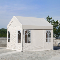 sibada outdoor awning advertising tent stall awning four-legged umbrella isolation commercial tricycle four-corner umbrella