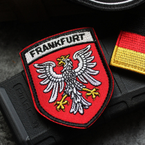 German Eagle Shield Embroidery Velcro German Pink Armband Sewing Patch Sewing Cloth Patch