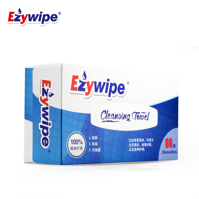 60抽【Ezywipe】干湿二用洗脸巾