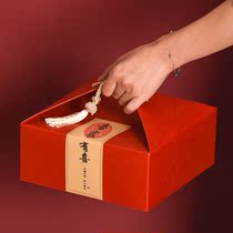 2021 new wedding candy box gift box empty box Chinese style portable gift box return packaging candy box can put smoke