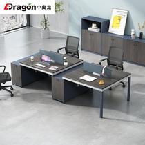 Desk Chair Composition Staff Position Brief Modern Desk Suboffice Employee Screen Station Double