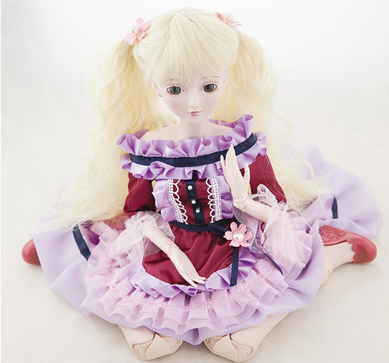 正品叶罗丽娃娃莫纱60cm