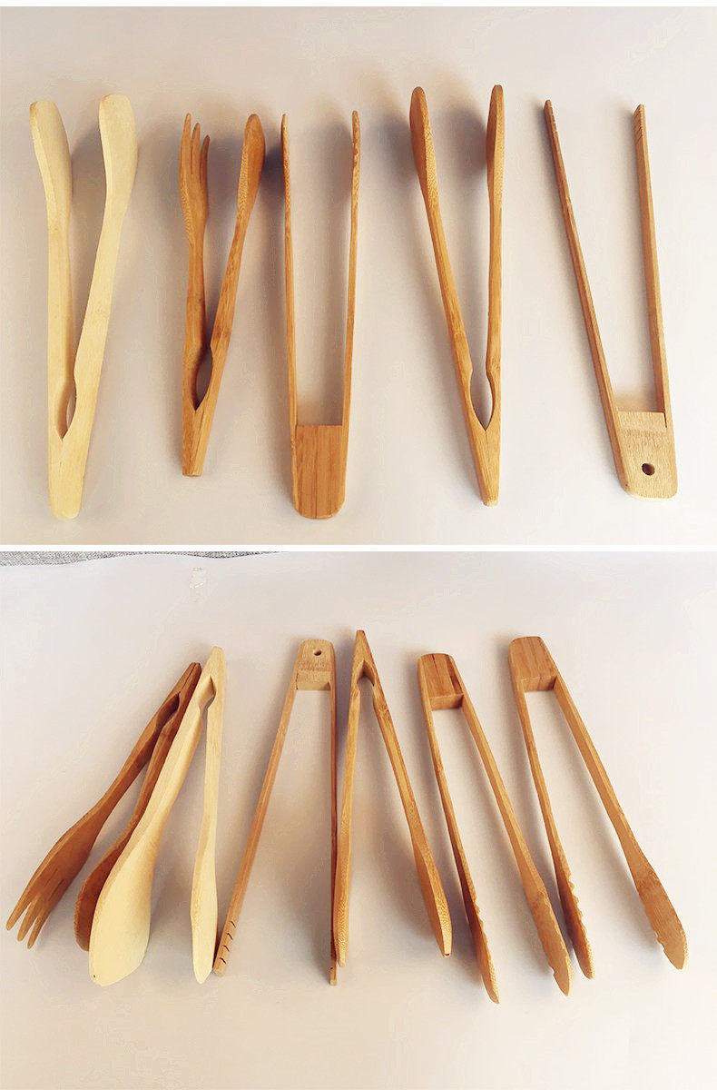竹食品夹面包饼干煎饼夹子烧烤馒头竹夹烤鱼烧饼食品竹夹子食物夹