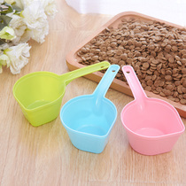 Clearance) Pet food spoon Dog food spoon Teddy Bo dollar hair dog food spoon Dog food shovel