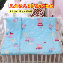 Childrens kindergarten nap summer cold quilt water washing cotton baby air conditioning quilt can Machine wash children cartoon spring and autumn quilt