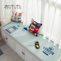 Balcony childrens floating window mat 2021 New decoration custom thick sponge removable and washable floor-to-ceiling window mat