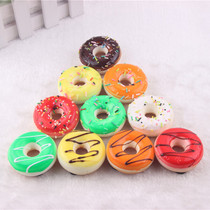 5cm simulation slow rebound toy donut model photography props mobile phone pendant Squishy food play bread